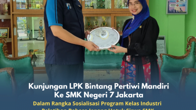 Kunjungan LPK BIntang Pertiwi Mandiri ke smk
