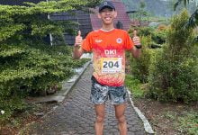 Abyan atlet lari trail di PON 2024